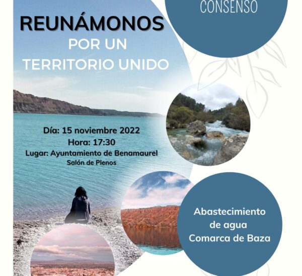 Nuevo encuentro para el consenso el próximo 15 de Noviembre en Benamaurel