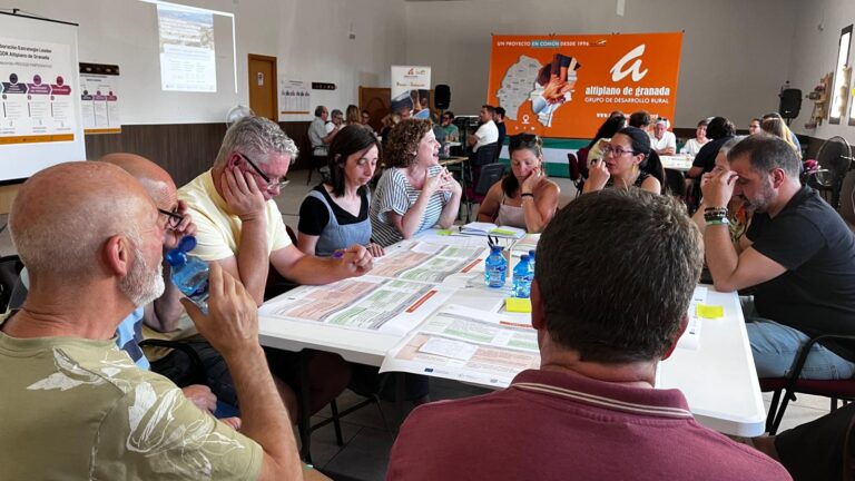 El Grupo de Desarrollo Rural (GDR) Altiplano de Granada celebra el último encuentro participativo para definir la nueva Estrategia de Desarrollo Local Leader (EDLL)