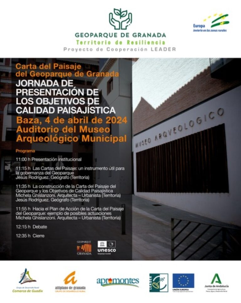 CARTELA PROGRAMA Jornada de presentación de los Objetivos de Calidad Paisajística web